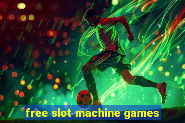 free slot machine games