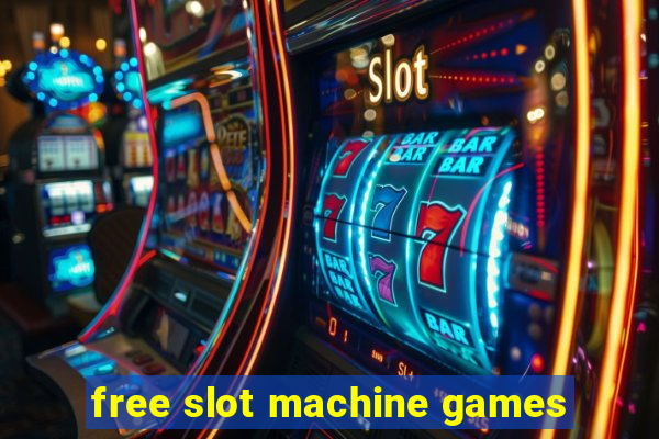 free slot machine games