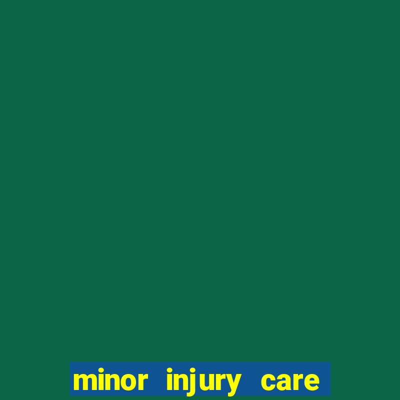 minor injury care near los altos