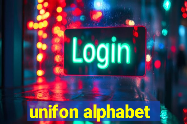 unifon alphabet