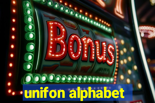 unifon alphabet