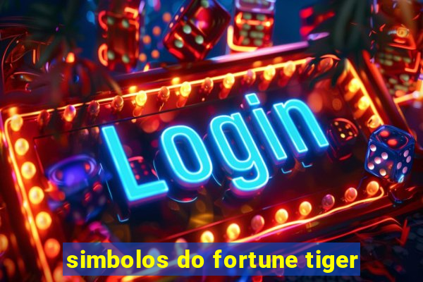 simbolos do fortune tiger