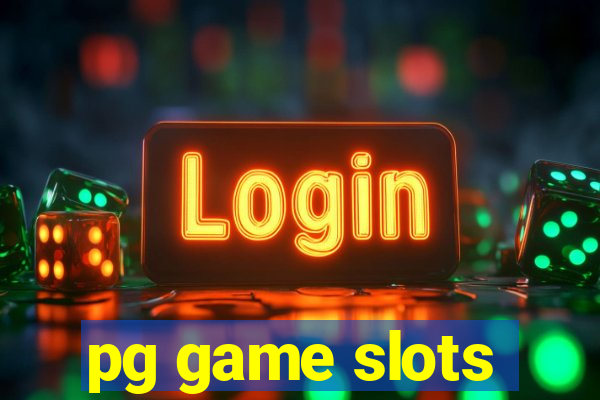 pg game slots