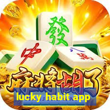 lucky habit app