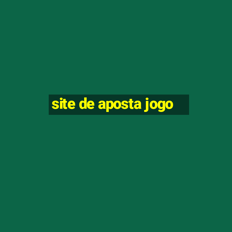 site de aposta jogo