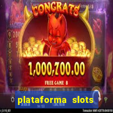 plataforma slots pagando no cadastro