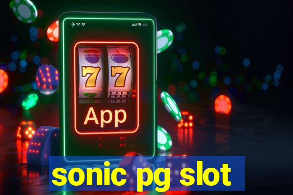 sonic pg slot