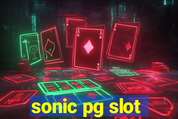 sonic pg slot