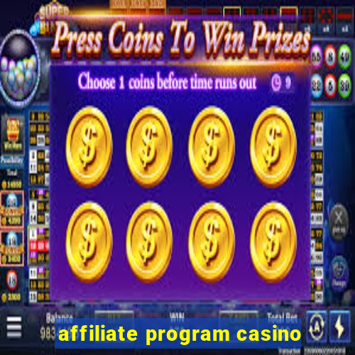 affiliate program casino