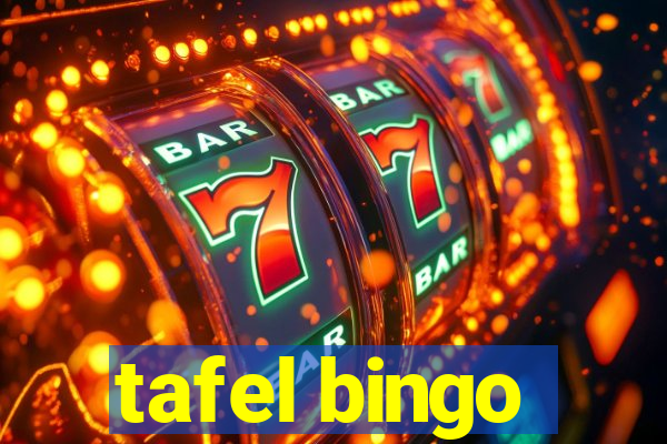 tafel bingo