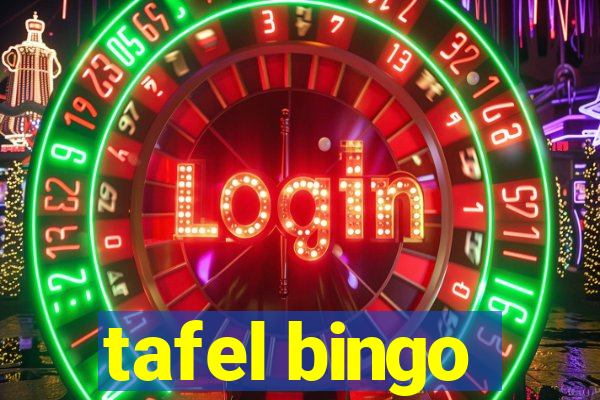 tafel bingo