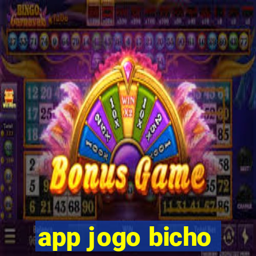 app jogo bicho