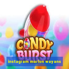 instagram marlon wayans