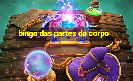 bingo das partes do corpo