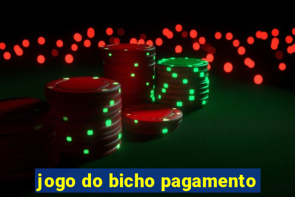 jogo do bicho pagamento