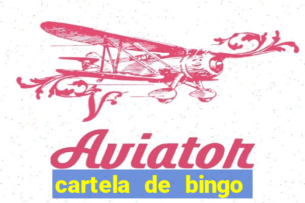 cartela de bingo do alfabeto para imprimir