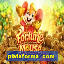 plataforma com b么nus no cadastro