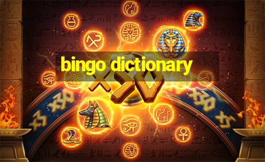 bingo dictionary