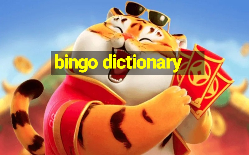 bingo dictionary