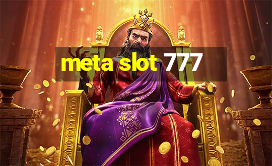 meta slot 777