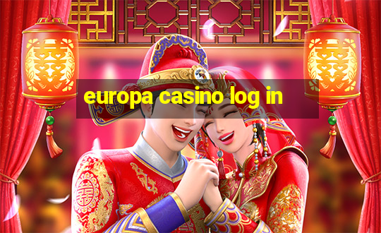 europa casino log in