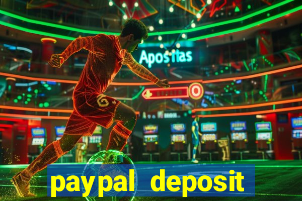 paypal deposit online casino