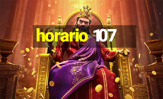 horario 107