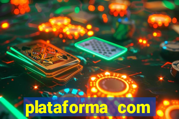 plataforma com porcentagem de ganhos