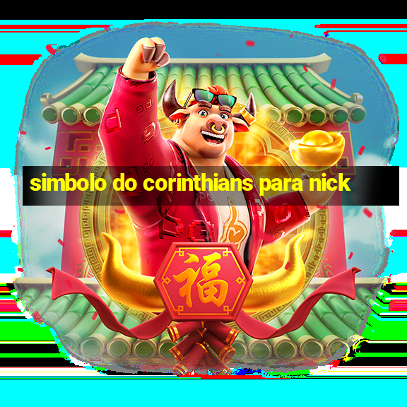 simbolo do corinthians para nick