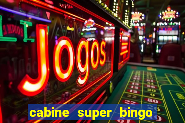 cabine super bingo interna msc