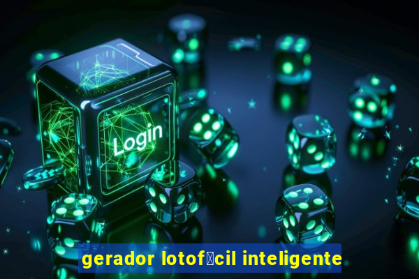 gerador lotof谩cil inteligente