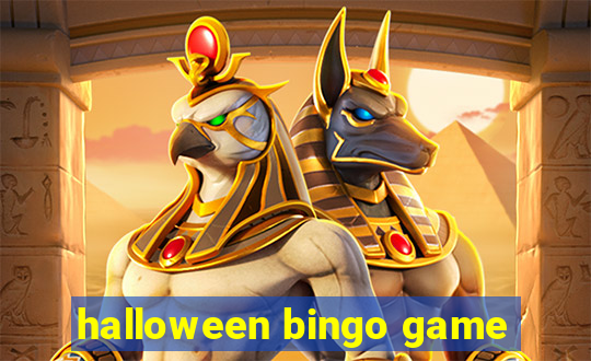 halloween bingo game