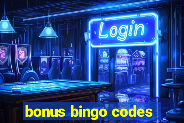 bonus bingo codes