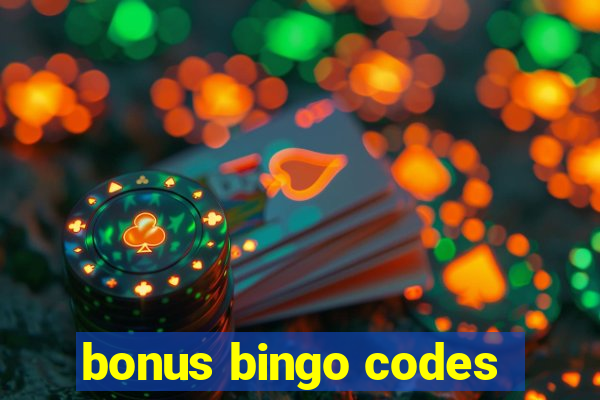 bonus bingo codes