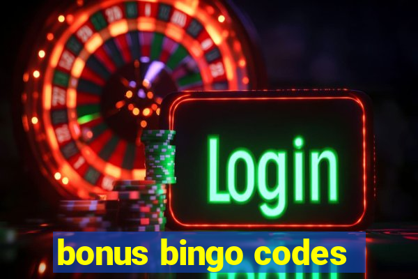 bonus bingo codes