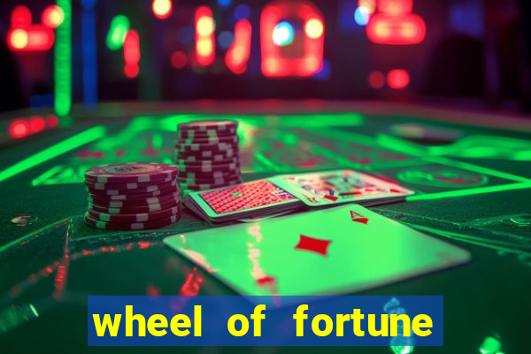 wheel of fortune slots machine