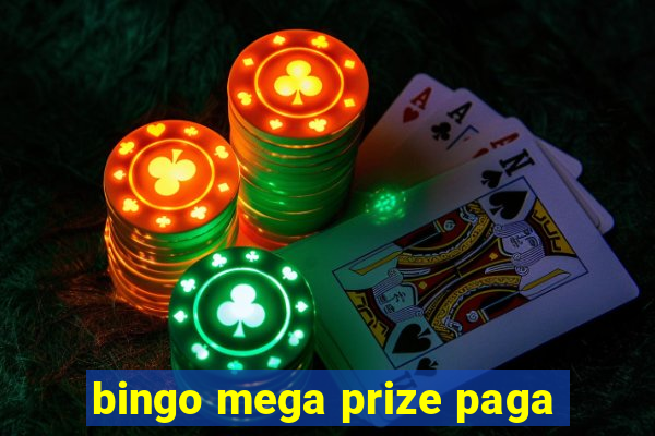 bingo mega prize paga