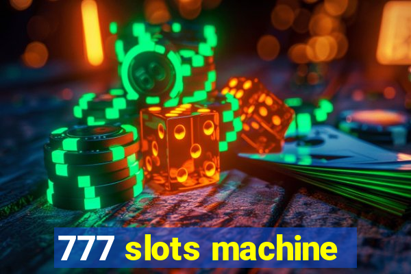 777 slots machine