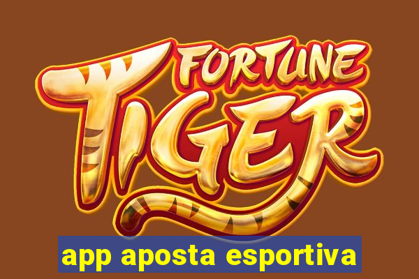 app aposta esportiva