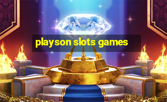 playson slots games