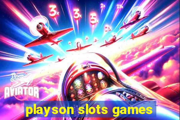 playson slots games