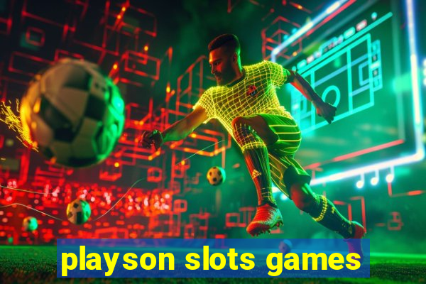 playson slots games