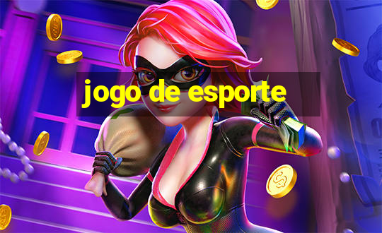 jogo de esporte