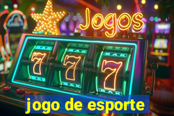 jogo de esporte