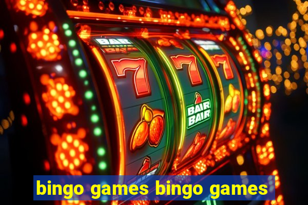 bingo games bingo games