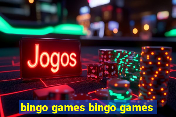 bingo games bingo games