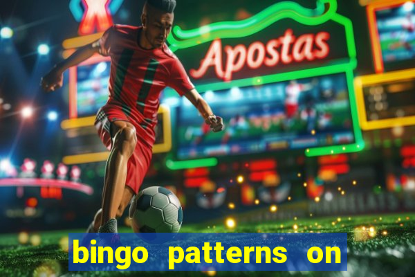 bingo patterns on slot machines