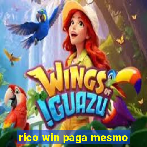 rico win paga mesmo