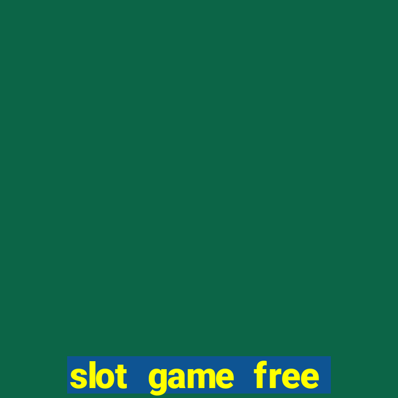 slot game free spin online 2020