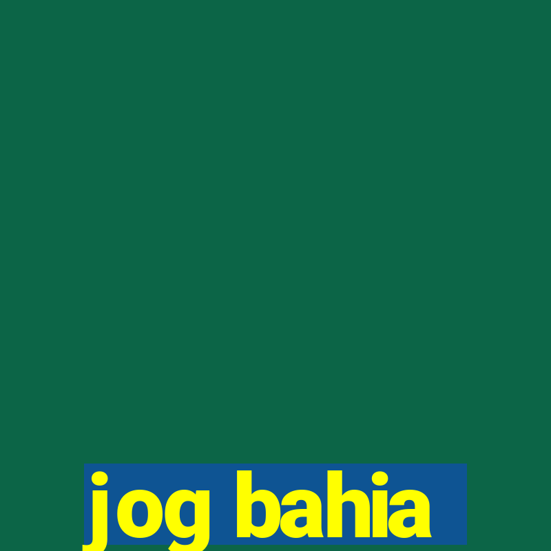 jog bahia